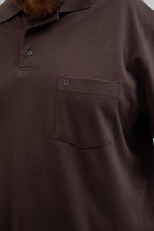 Мужская футболка-поло большого размера, арт 50130/18