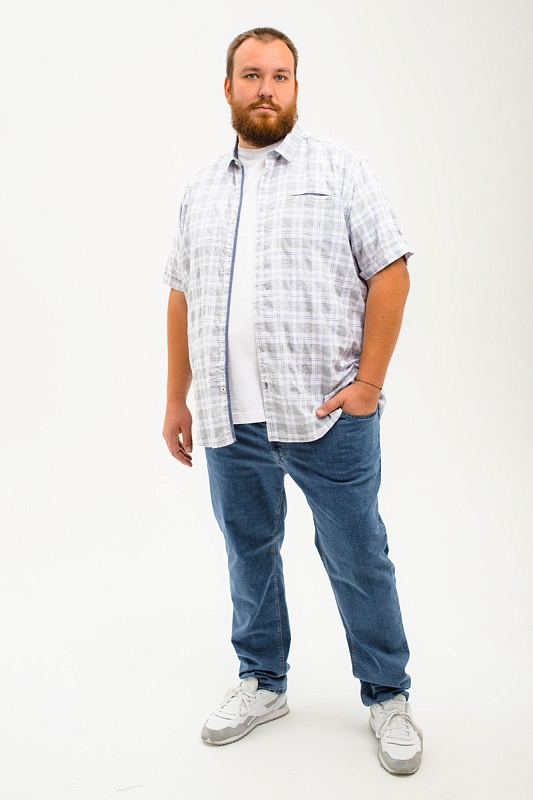 Рубашка PIONEER мужская большого размера, арт 2000/1619