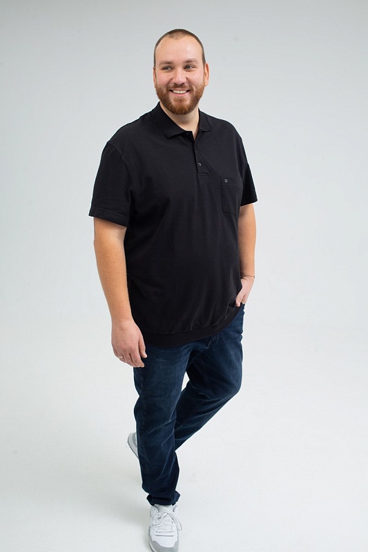 Мужская футболка-поло большого размера, арт 50220/1