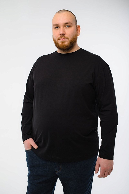 Лонгслив мужской мужская борльшого размера, арт 40140/1