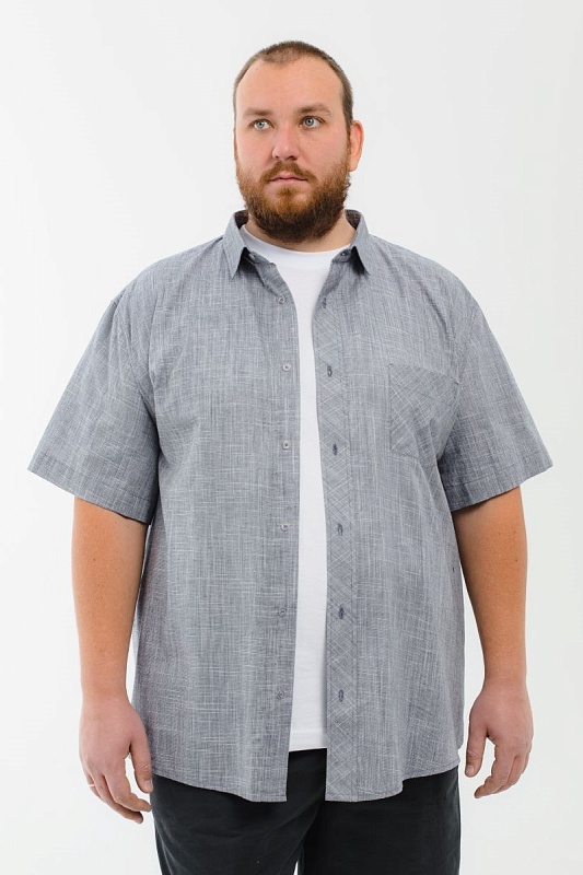 Рубашка мужская большого размера, арт 20213