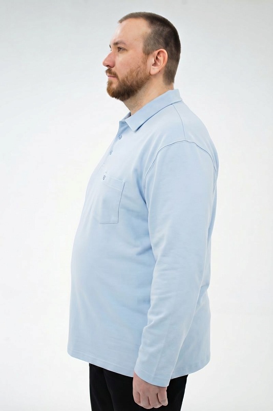 Мужская футболка-поло большого размера, арт 50287/8