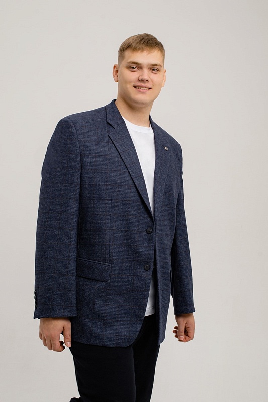 Мужской пиджак большого размера, арт 21131/11