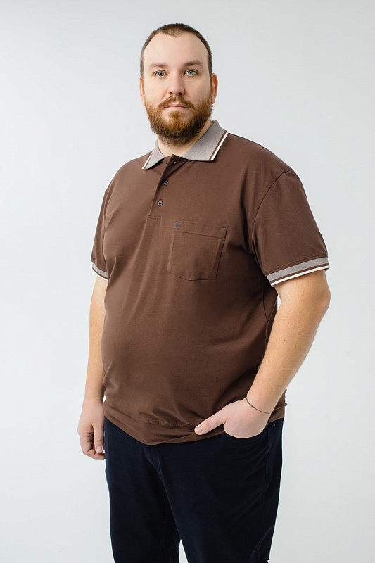 Мужская футболка-поло большого размера, арт 50330/18