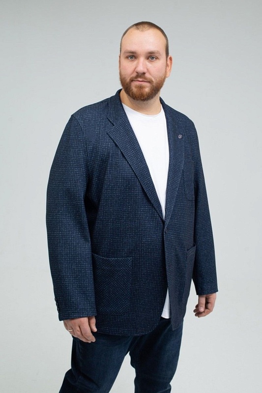 Мужской пиджак  большого размера, арт 21134/7