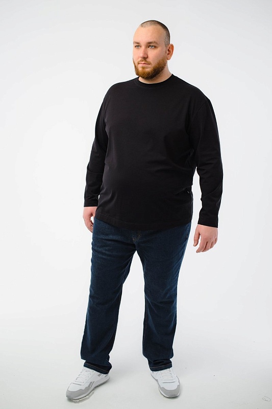 Лонгслив мужской мужская борльшого размера, арт 40140/1