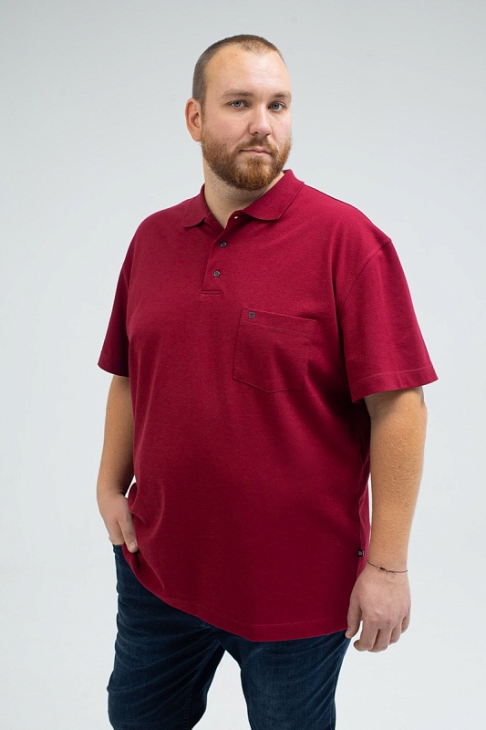 Мужская футболка-поло большого размера, арт 50130/6