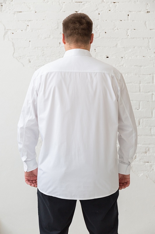 Мужская сорочка мужская большого размера, арт 501Б-01