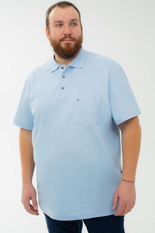Мужская футболка-поло большого размера, арт 50130/8
