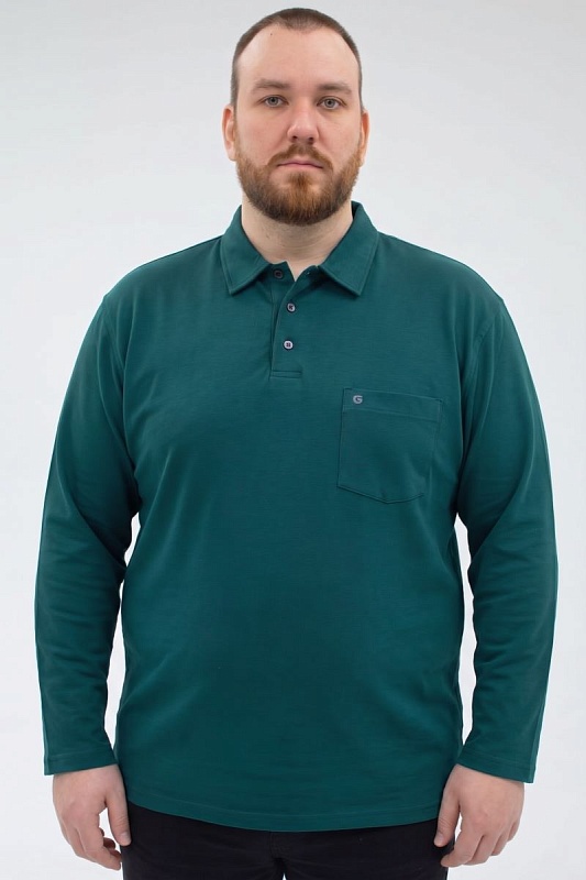 Мужская футболка-поло большого размера, арт 50287/11