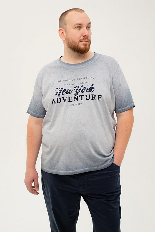 Футболка CasaModa мужская мужская больших размеров, арт 954384000/740 