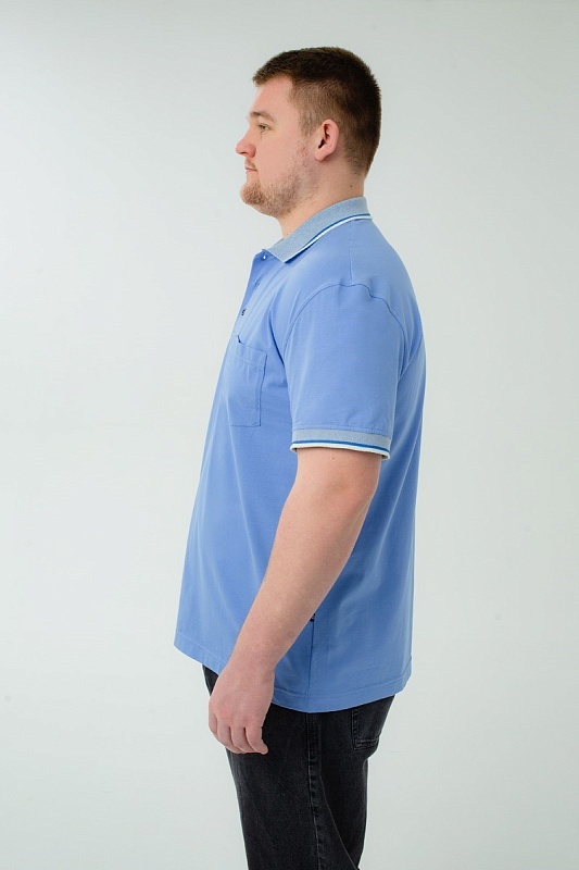 Мужская футболка-поло большого размера, арт 50330/17