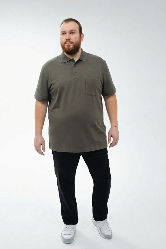 Мужская футболка-поло большого размера, арт 50130/7
