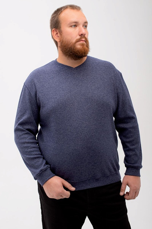Джемпер мужской мужской большого размера, арт 40349/13