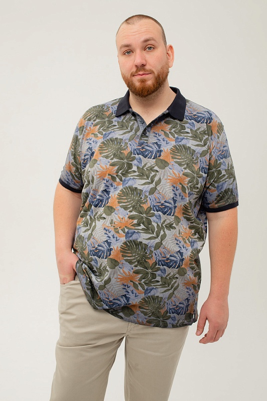 Мужская футболка-поло casamoda большого размера, арт 954384800/105