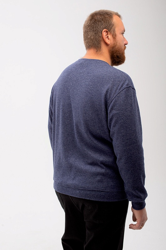 Джемпер мужской мужской большого размера, арт 40349/13