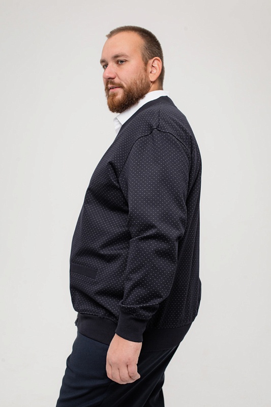 Кардиган мужской мужской большого размера, арт 60229/1