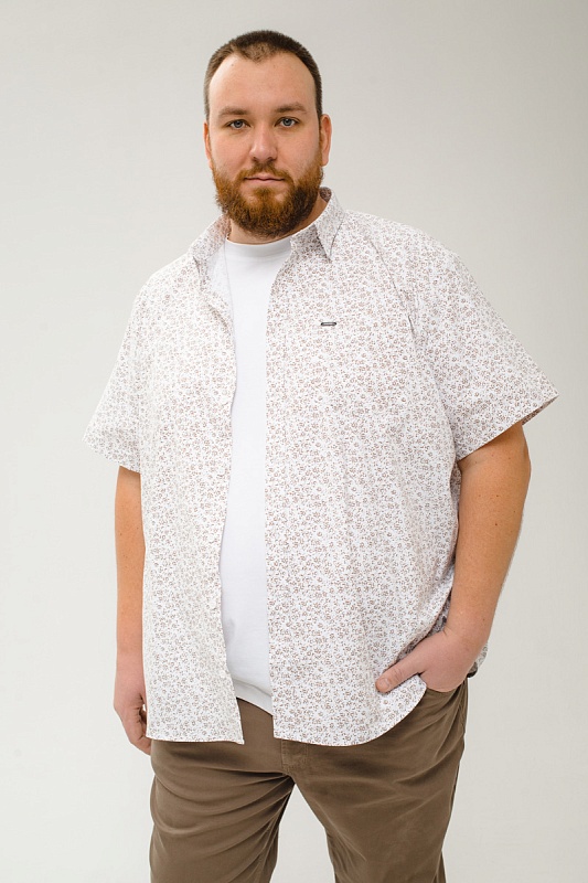 Рубашка мужская большого размера, арт 20228/1