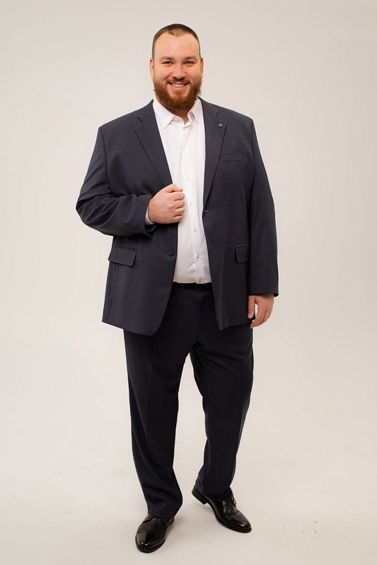 Мужской Костюм классический большого размера, арт 2861/3