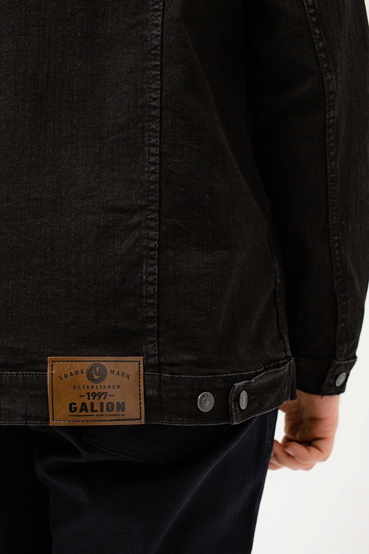 Мужская джинсовая куртка большого размера, арт 25190/2