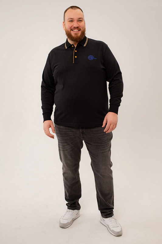 Мужская футболка-поло maxfort большого размера, арт 38857999