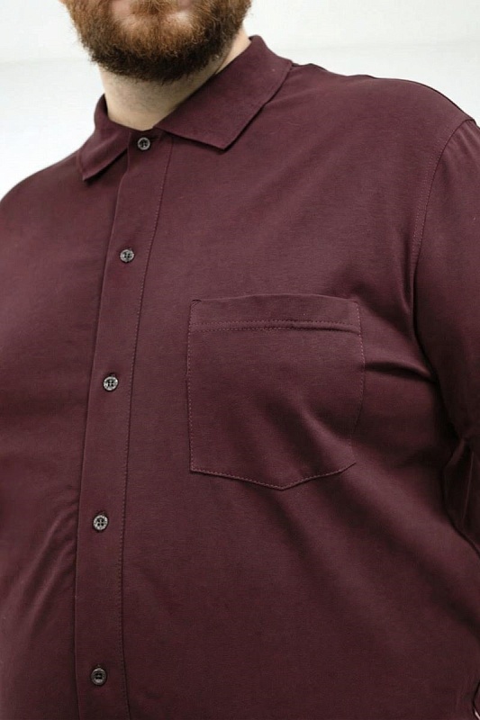 Рубашка мужская большого размера, арт 20202/6