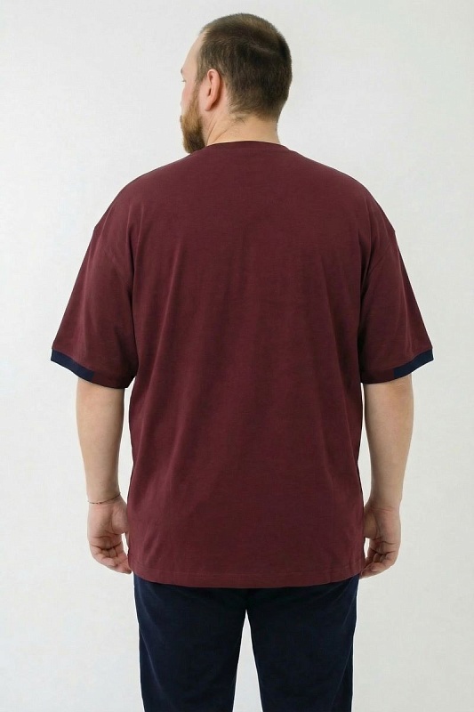 Футболка мужская мужская больших размеров, арт 40430/1 