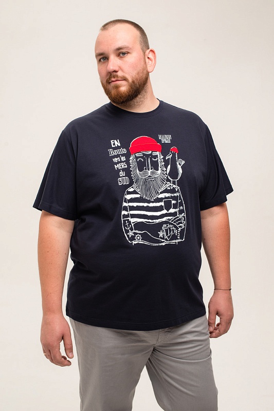 Футболка MAXFORT мужская мужская больших размеров, арт 41441-100 