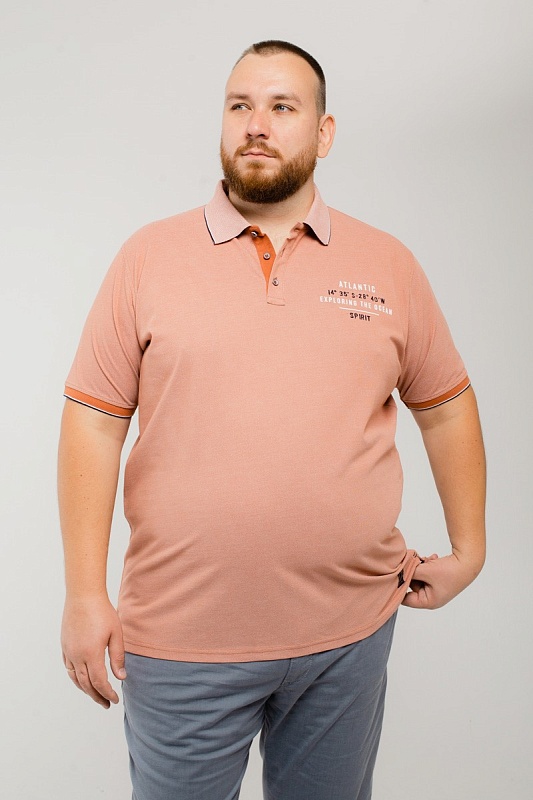 Мужская футболка-поло casamoda большого размера, арт 9441882/498