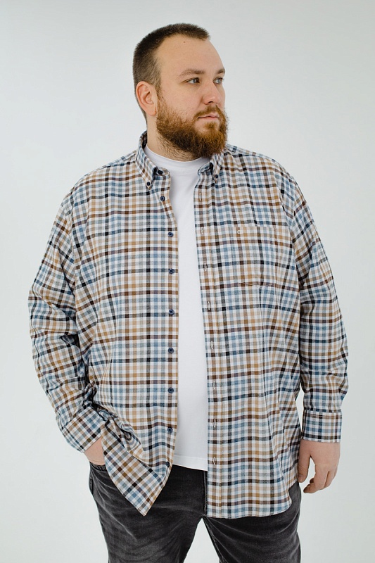 Рубашка CasaModa  мужская большого размера, арт 4443080/600