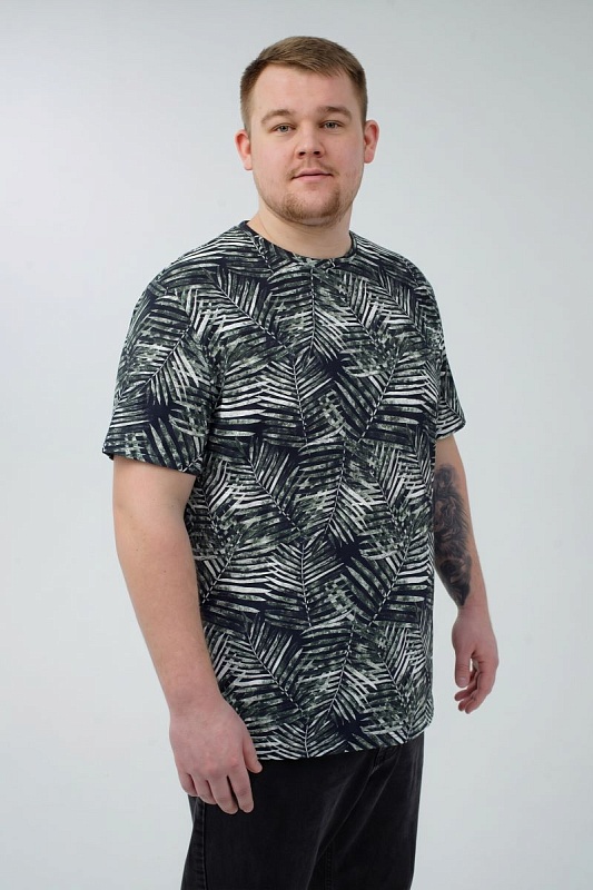 Футболка мужская мужская больших размеров, арт 0100/2 