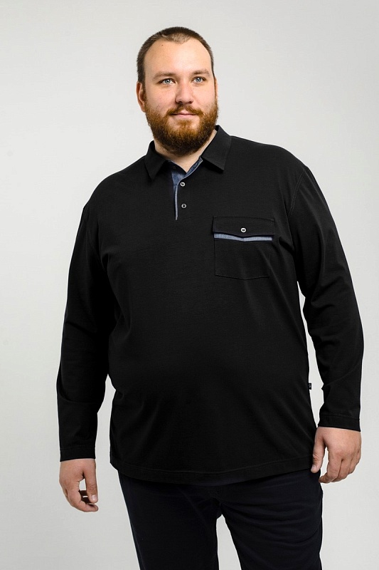Мужская футболка-поло большого размера, арт 50233/1