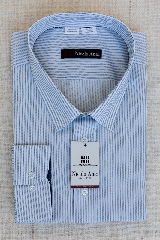 Мужская сорочка мужская большого размера, арт 19Б2-19-04