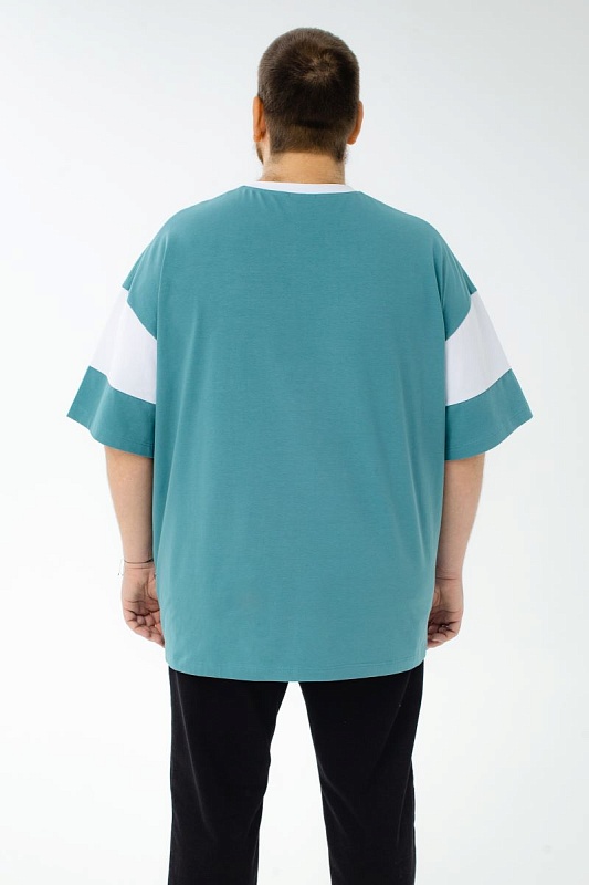 Футболка мужская больших размеров, арт 40431/7 