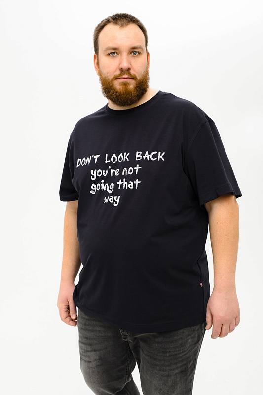 Футболка мужская мужская больших размеров, арт 4080/4/42 