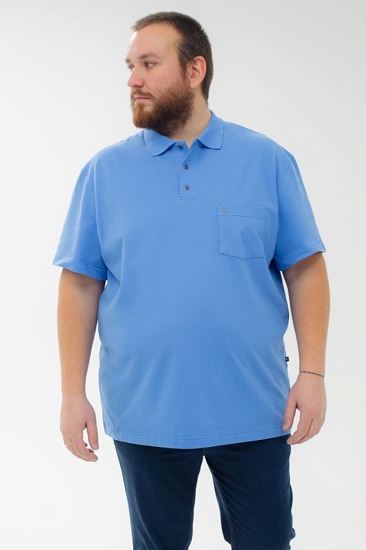Мужская футболка-поло большого размера, арт 50130/5