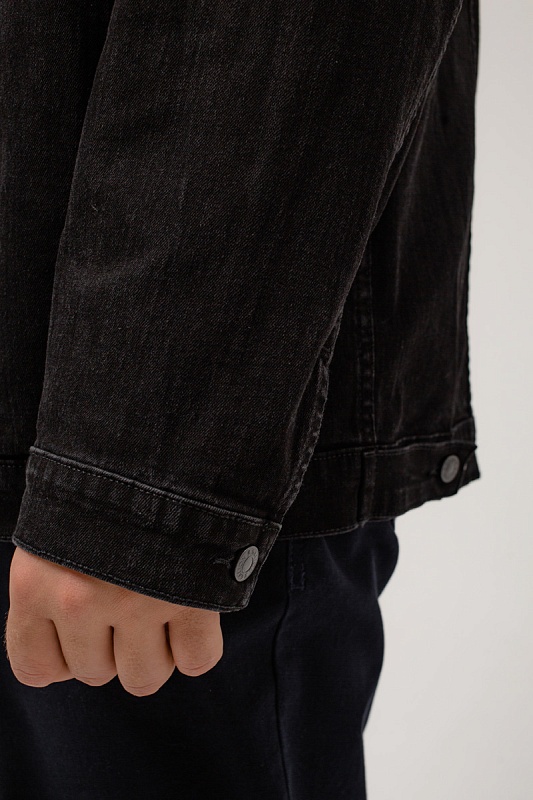 Мужская джинсовая куртка большого размера, арт 25190/2