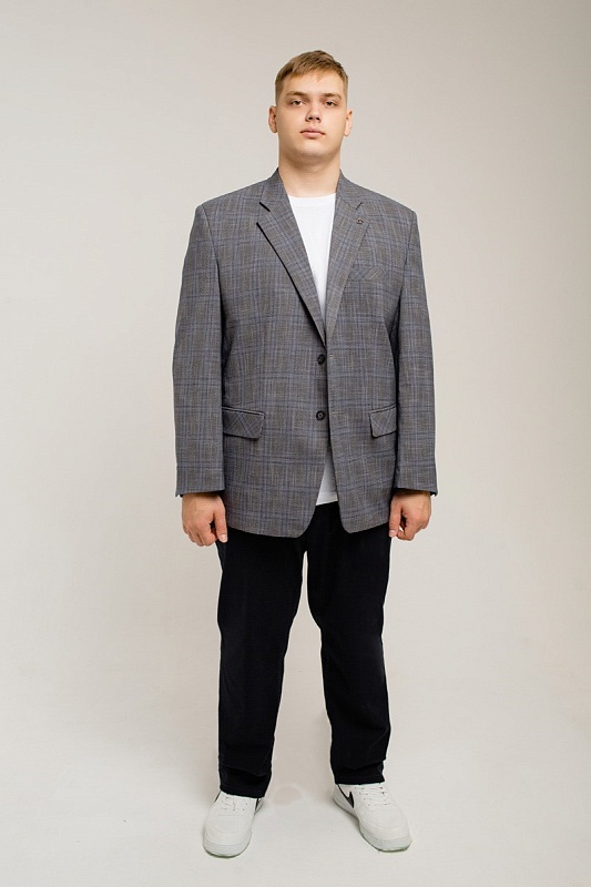 Мужской пиджак большого размера, арт 21131/13