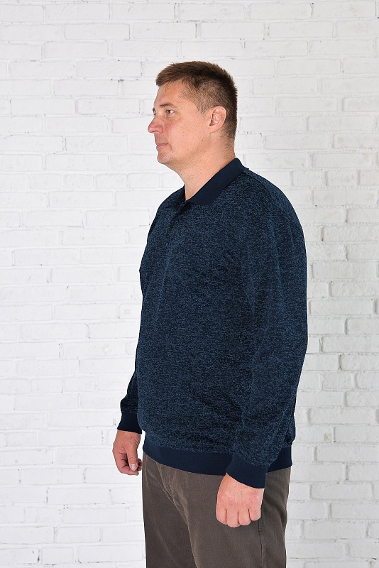 Мужская футболка-поло большого размера, арт 50239/18