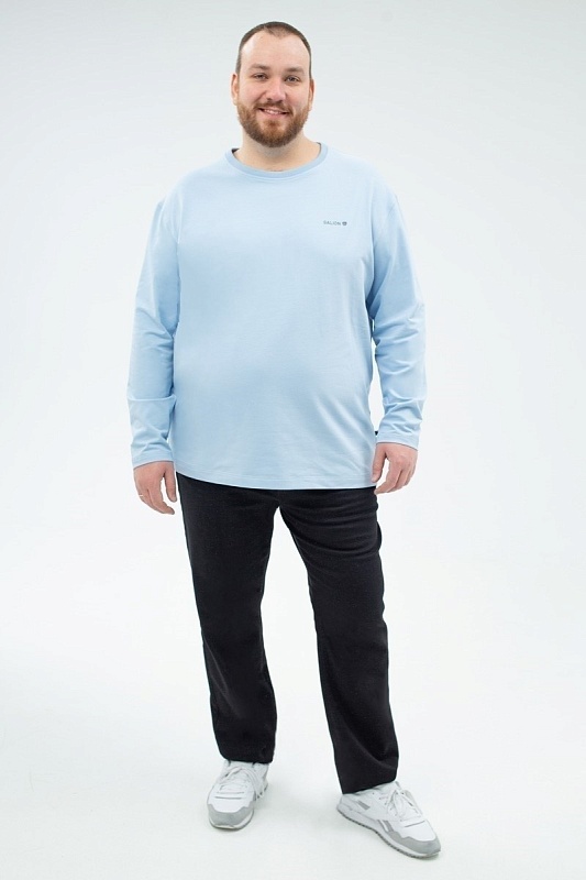 Лонгслив мужской мужская большого размера с длинными рукавами, арт 40419/8 