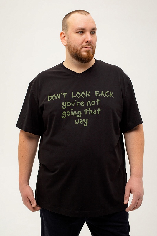 Футболка мужская мужская больших размеров, арт 4081/1/42 