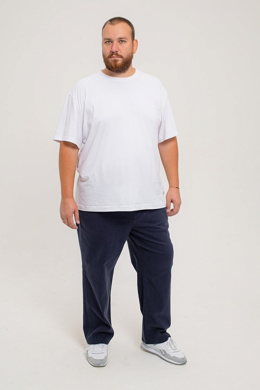 Мужские джинсы с круговой резинкой большого размера, арт 9175/4