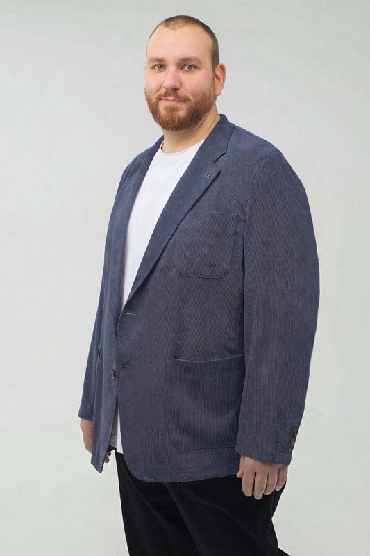 Мужской пиджак большого размера, арт 21137/2