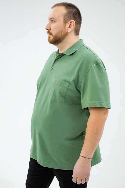 Мужская футболка-поло большого размера, арт 50130/25