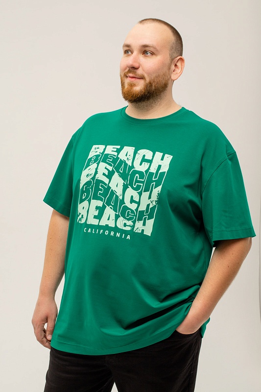 Футболка мужская мужская больших размеров, арт 4080/30/45 