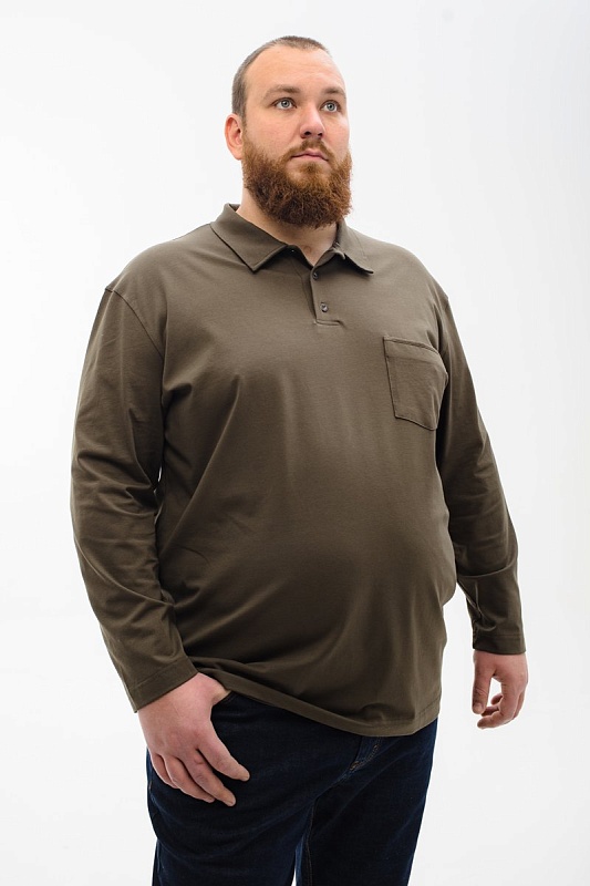 Мужская футболка-поло большого размера, арт 50232/7