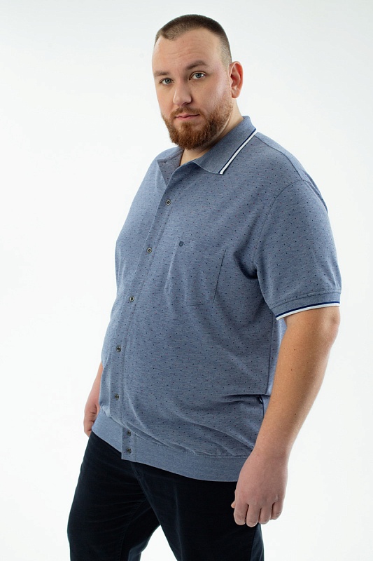 Рубашка мужская большого размера, арт 20225