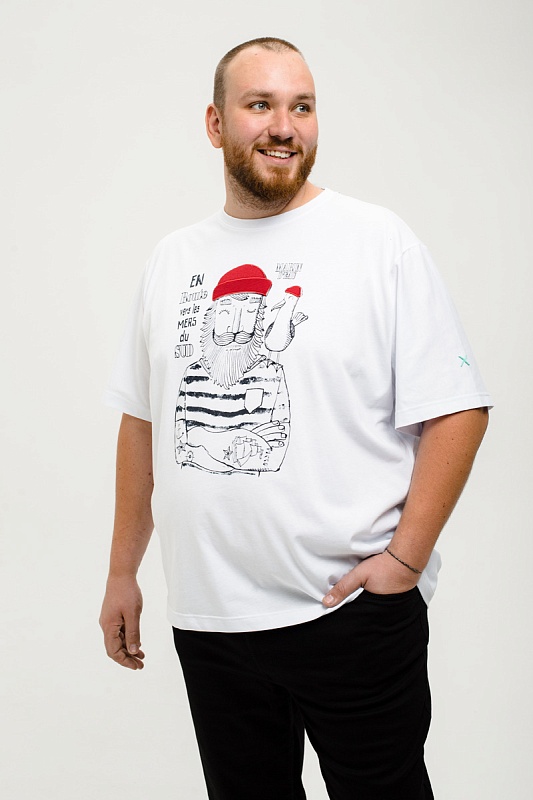 Футболка MAXFORT мужская мужская больших размеров, арт 41441-001 