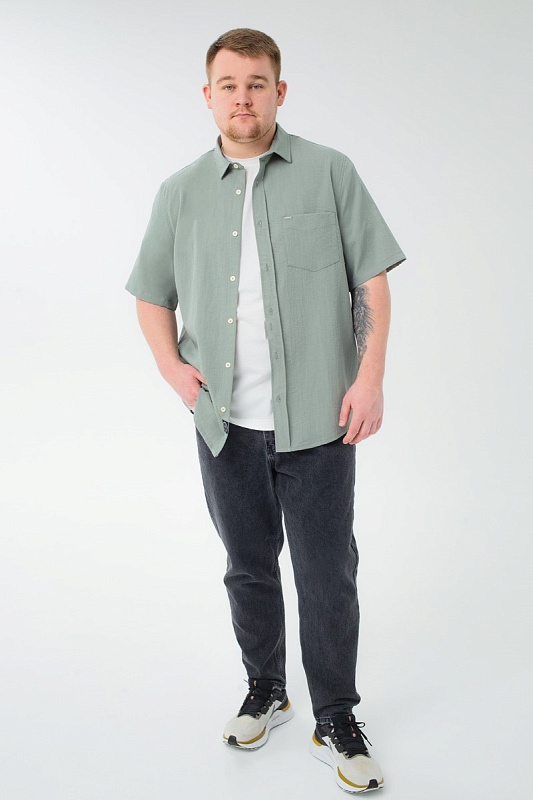 Рубашка мужская большого размера, арт 20240/25