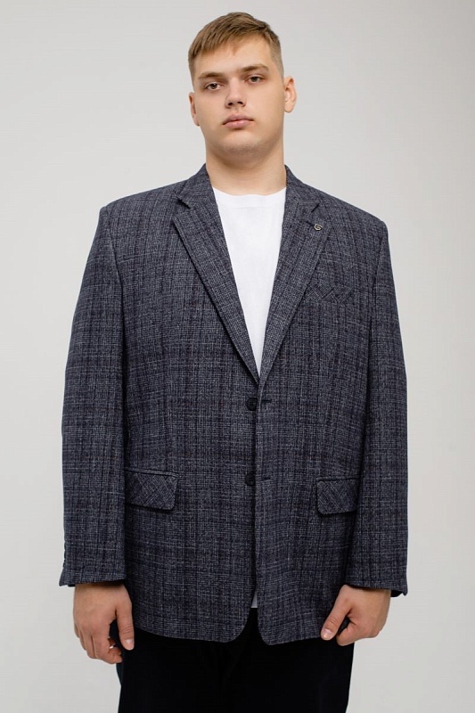 Мужской пиджак большого размера, арт 21131/12